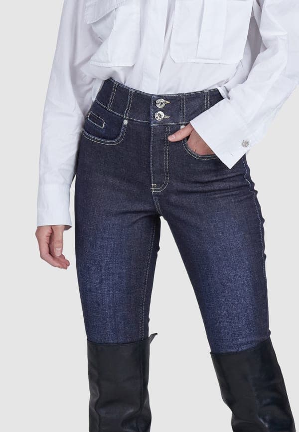 Marc Aurel Navy Slim Fit Jeans