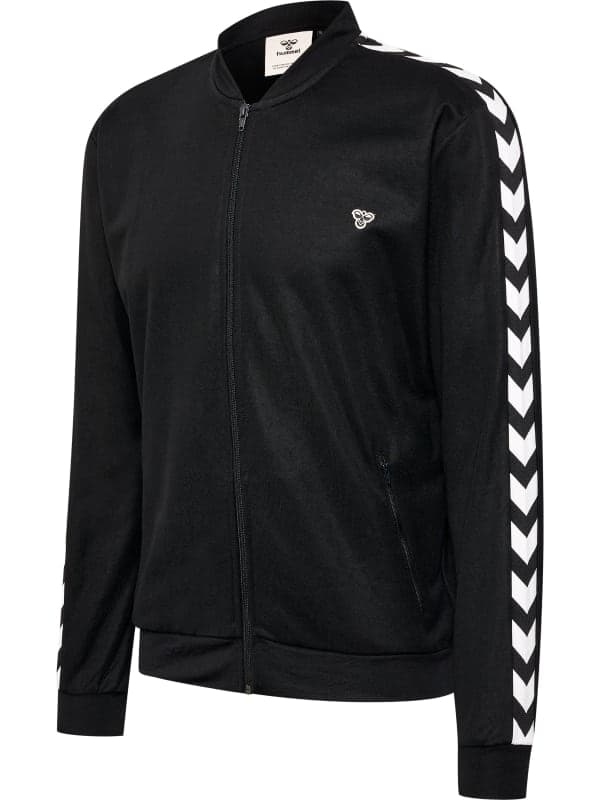 hmlARCHIVE REGULAR POLY ZIP JACKET-BLACK