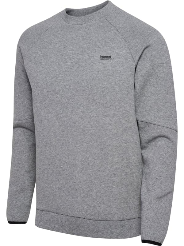 HUMMEL TECH FLEECE REGULAR CREW GREY