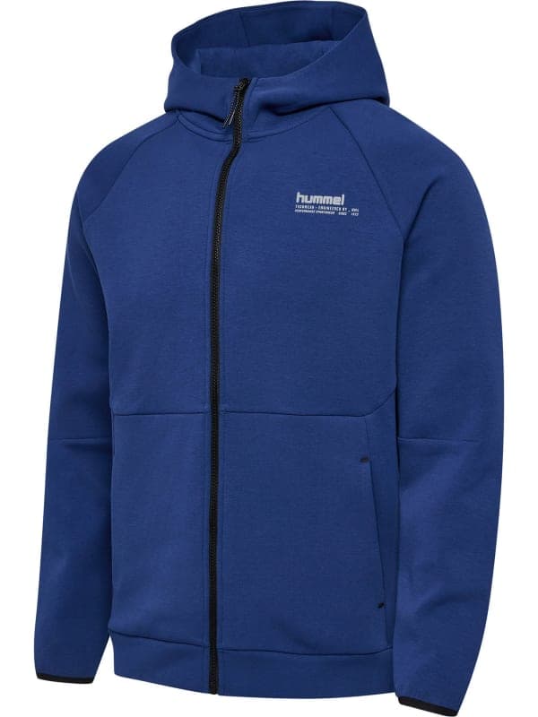 HUMMEL TECH FLEECE REGULAR ZIP HOODIE BLUE