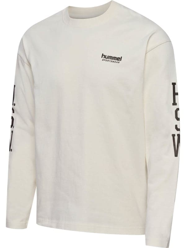 HUMMEL LOOSE T-SHIRT L/S SW STADIUM-OFF WHITE