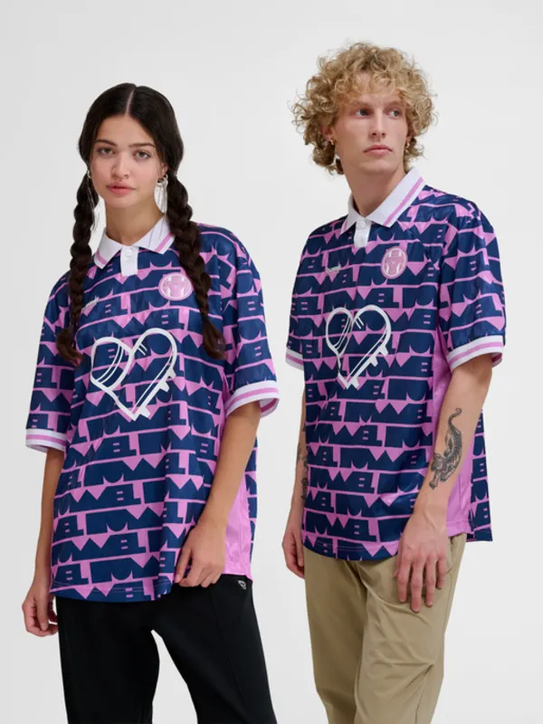 HUMMEL LOOSE SOCCER JERSEY LOVE-VIOLET