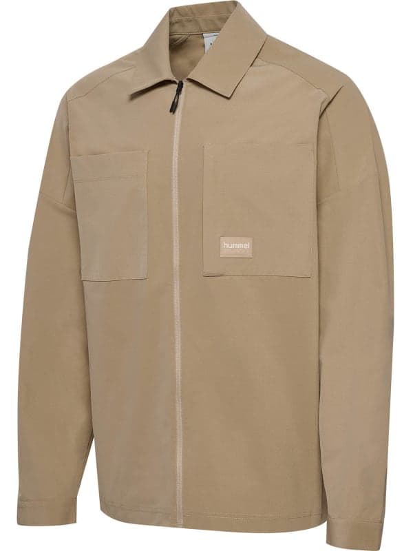 HUMMEL SORONA LOOSE OVERSHIRT-CORNSTALK