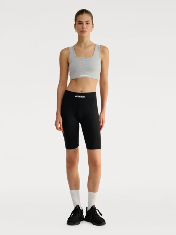 HUMMEL ELEMENTAL COTTON SPORTS TOP-GREY MELANGE