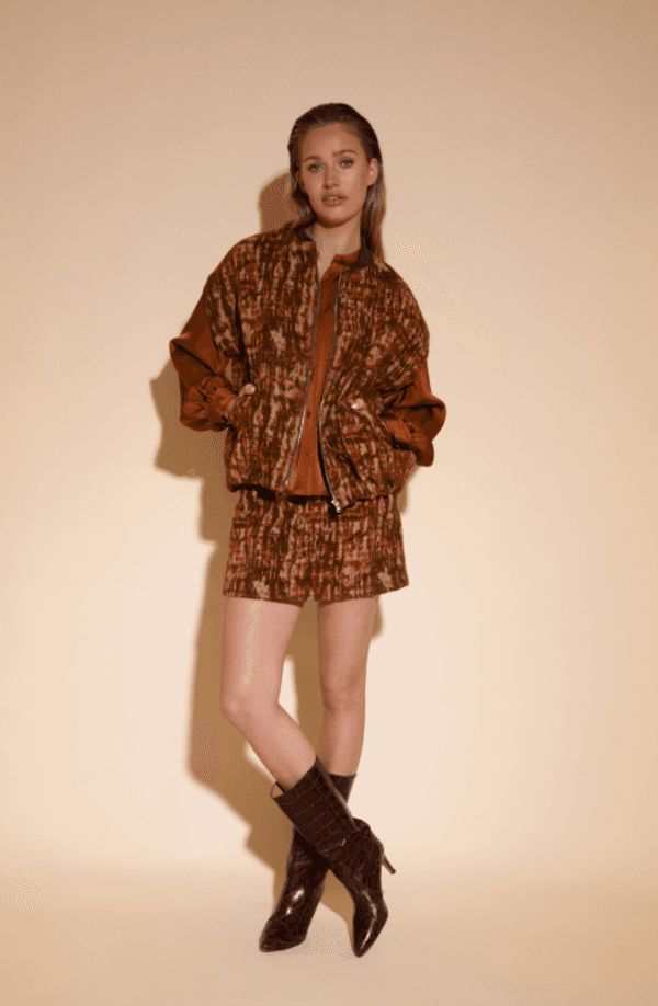 Amaya Amsterdam Day Skirt | Multi Print