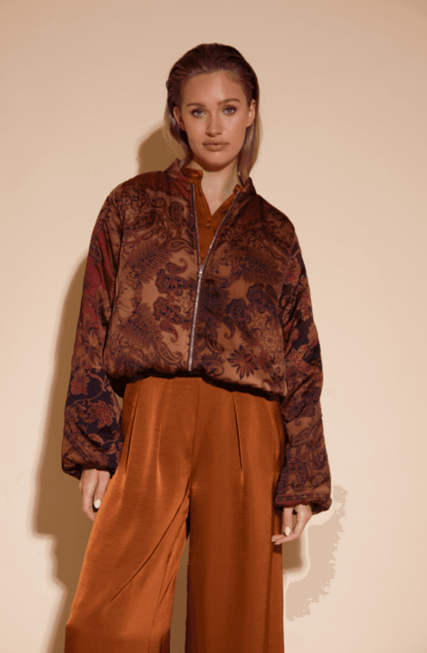 Amaya Amsterdam Faith Bomber | Multi Print
