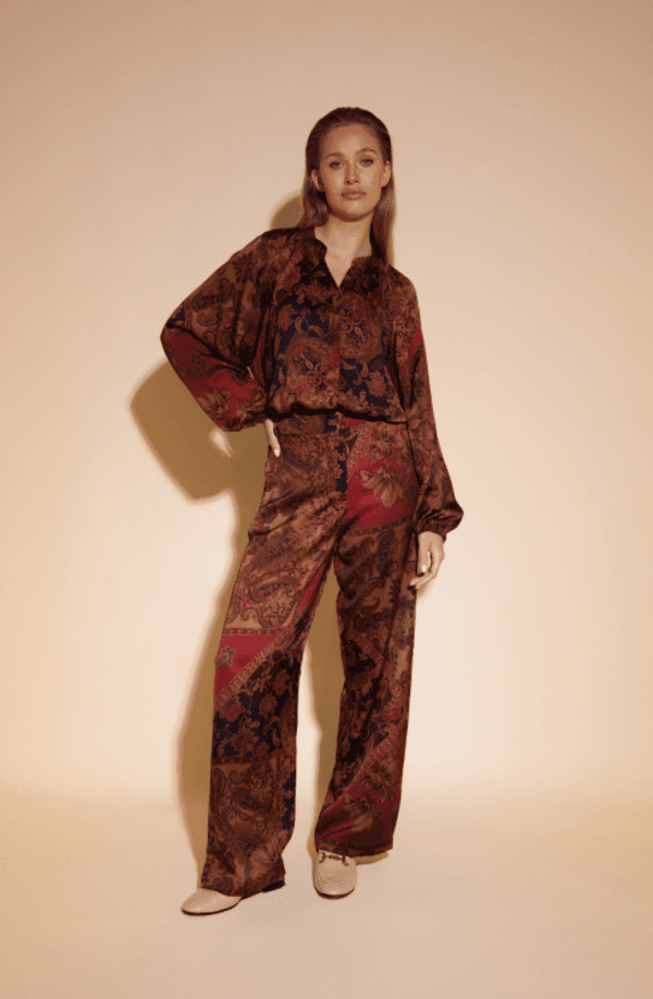 Amaya Amsterdam Anne Pants | Multi Print