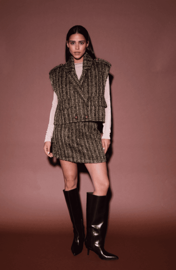 Amaya Amsterdam Day Gilet | Brown