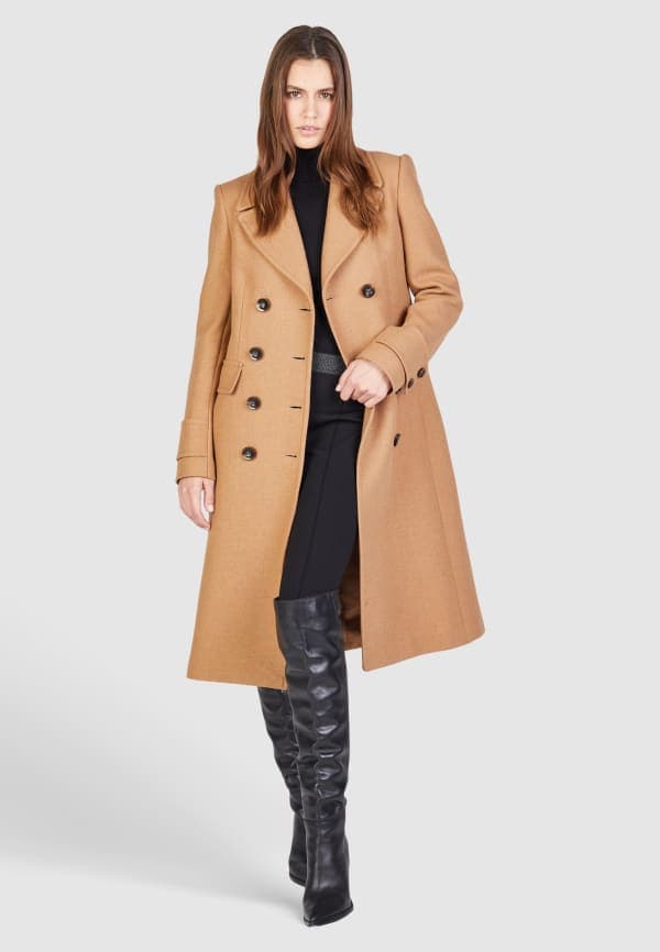 Marc Aurel Camel Coat