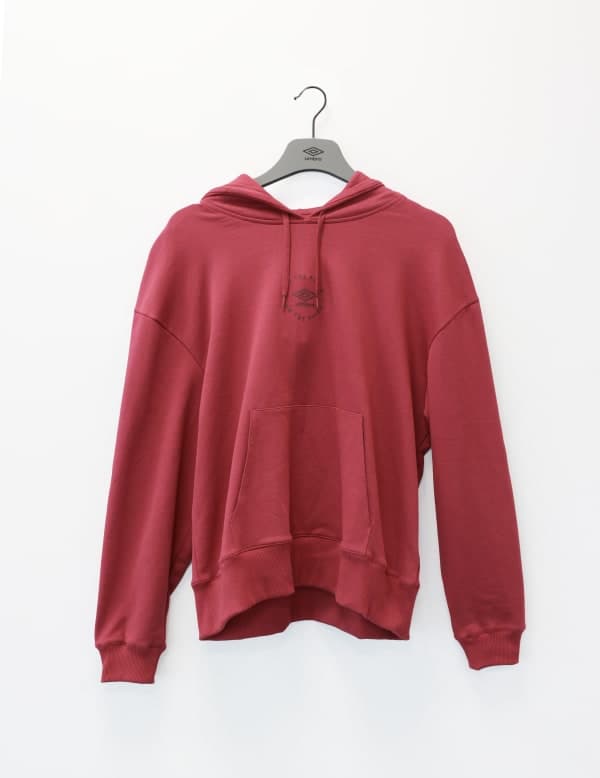 Umbro Relaxed Hoodie Red