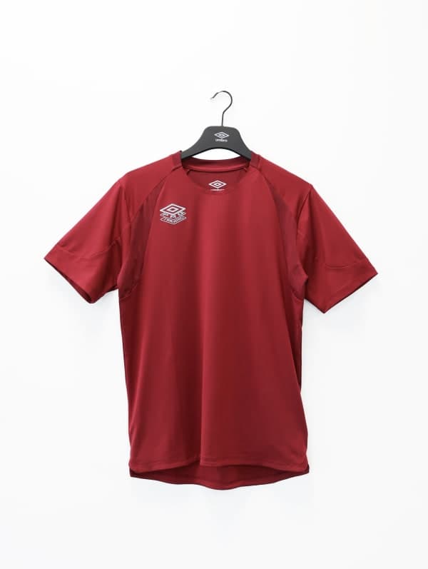 UMBRO PRO TRAINING ELITE POLY TEE-RED