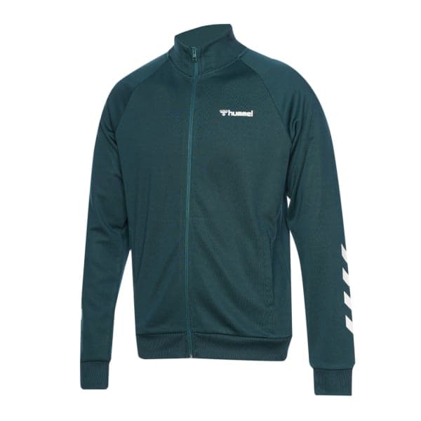 Hummel HMLFALCONZO ZIP JACKET-GREEN