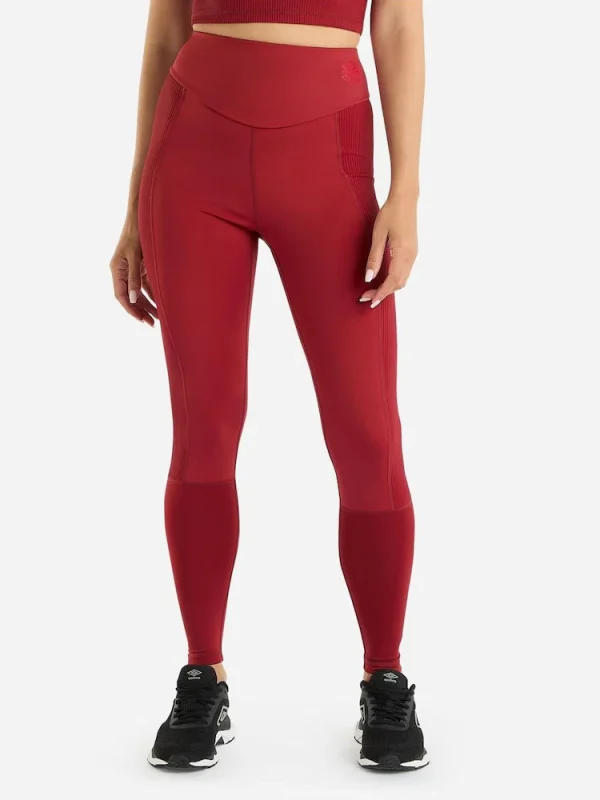 UMBRO PRO TRAINING 7/8 LEGGING - WOMENS-RED