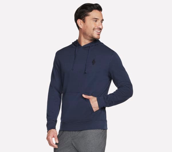 SKECHERS GOKNIT PIQUE PULLOVER HOODIE