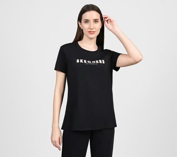 SKECHERS PRINTED TEE