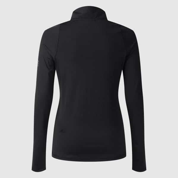 UMBRO PRO TRAINING HALF ZIP TOP - WOMENS-BLACK